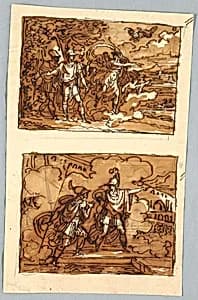 Drawing by Felice Giani, Italian, 1758–1823