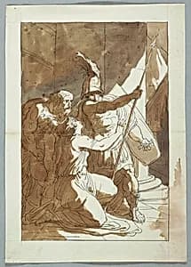 Drawing by Felice Giani, Italian, 1758–1823