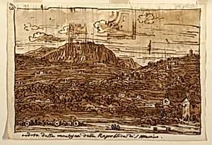 Drawing by Felice Giani, Italian, 1758–1823