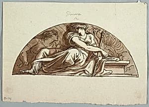 Drawing by Felice Giani, Italian, 1758–1823
