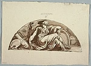 Drawing by Felice Giani, Italian, 1758–1823