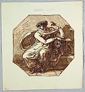 Drawing by Felice Giani, Italian, 1758–1823
