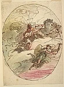 Drawing by Felice Giani, Italian, 1758–1823