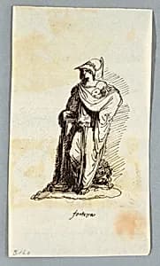 Drawing by Felice Giani, Italian, 1758–1823