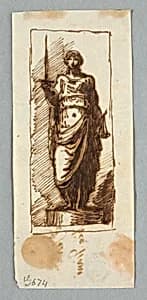 Drawing by Felice Giani, Italian, 1758–1823