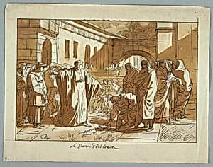 Drawing by Felice Giani, Italian, 1758–1823