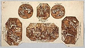 Drawing by Felice Giani, Italian, 1758–1823