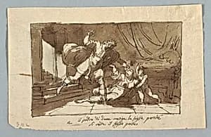 Drawing by Felice Giani, Italian, 1758–1823