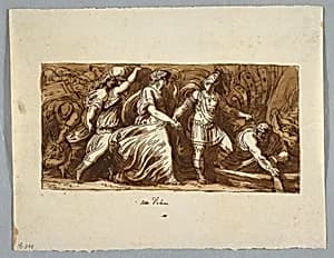 Drawing by Felice Giani, Italian, 1758–1823