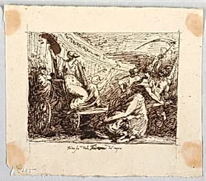 Drawing by Felice Giani, Italian, 1758–1823