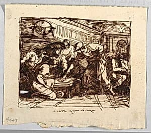 Drawing by Felice Giani, Italian, 1758–1823