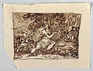 Drawing by Felice Giani, Italian, 1758–1823