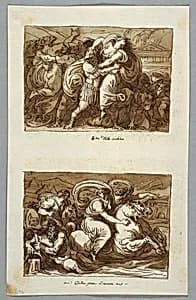 Drawing by Felice Giani, Italian, 1758–1823