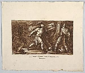 Drawing by Felice Giani, Italian, 1758–1823