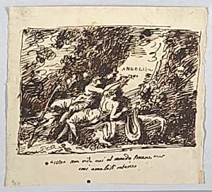 Drawing by Felice Giani, Italian, 1758–1823