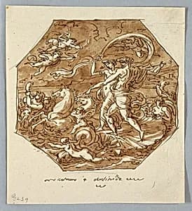 Drawing by Felice Giani, Italian, 1758–1823