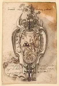 Drawing by Leonardo Scaglia, French, active Italy, 1640 – 1650