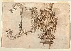 Drawing by Felice Giani, Italian, 1758–1823