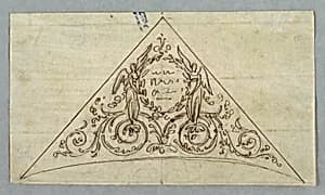 Drawing by Felice Giani, Italian, 1758–1823