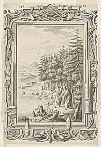 Drawing by Johann Melchior Füssli, Swiss, 1677–1736
