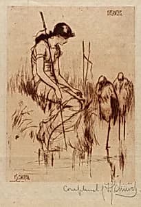 Dreamers by Frederick Stuart Church, Grand Rapids, MI 1842-New York City 1924