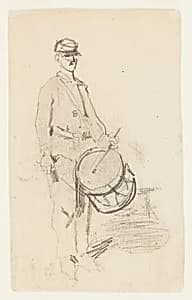 Drummer by Winslow Homer, American, 1836–1910