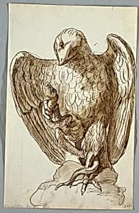 Eagle and Snake by Unknown