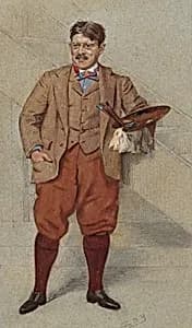 Edwin Austin Abbey by Sir Leslie Mathew Ward, 1851 - 1922