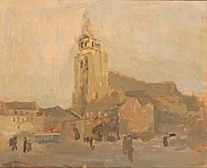 Eglise Saint Merry by Frank Edwin Scott