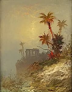 Egyptian Landscape by C. Morgan McIlhenney