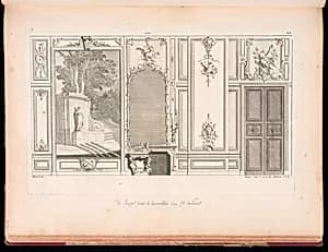 Elevation of an Apartment Interior by Gilles-Marie Oppenord, French, 1672–1742