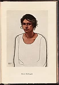 Elise J. McDougald by Winold Reiss, 16 Sep 1886 - 29 Aug 1953