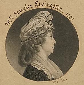 Eliza Barclay Livingston by Charles Balthazar Julien Févret de Saint-Mémin, 12 Mar 1770 - 23 Jun 1852
