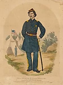 Elmer Ellsworth by Currier & Ives Lithography Company, active 1857 - 1907