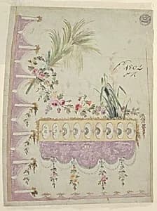 Embroidery Design: Man's by Fabrique de Saint Ruf, Lyon, France