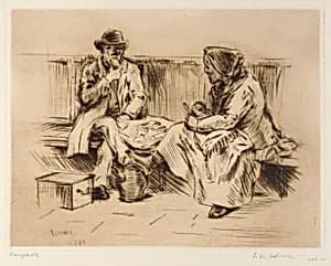 Emigrants by Frederick W. Harer