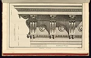 Entablement Dorique by Richard de Lalonde, French, active 1780–96