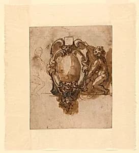 Escutcheon by Federico Zuccaro, Italian, 1542 – 1609