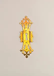 Escutcheon by A.W.N. Pugin, English, 1812–1852