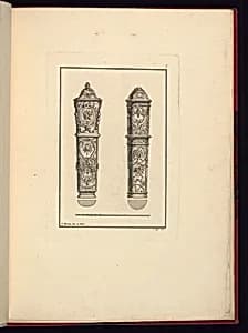 Etui Designs by Pierre Moreau, French, 1722 – 1798