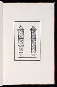 Etuis Designs by Pierre Moreau, French, 1722 – 1798