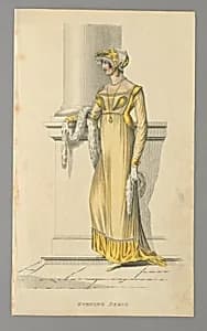 Evening Dress by Rudolph Ackermann, English, b. Germany, 1764–1834