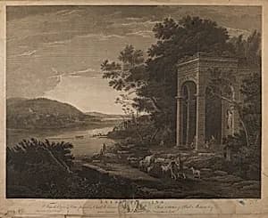 Evening by William Byrne, English