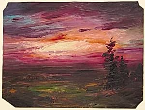 Evening Twilight by Frederic Edwin Church, American, 1826–1900