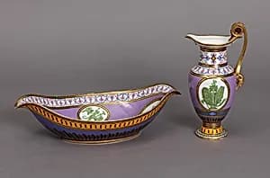 Ewer and Basin by Sèvres Porcelain Manufactory, French, established 1756