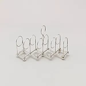 Expanding Toast Rack by James Edward Hutton, British, 1838 – 1890