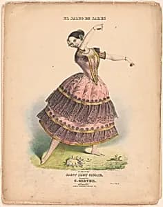 Fanny Elssler by John T. French, c. 1823 - c. 1850