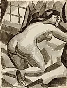 Female Nude by Carl Newman