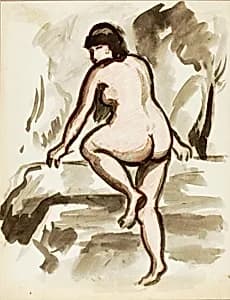 Female Nude by Carl Newman
