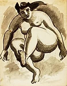 Female Nude by Carl Newman